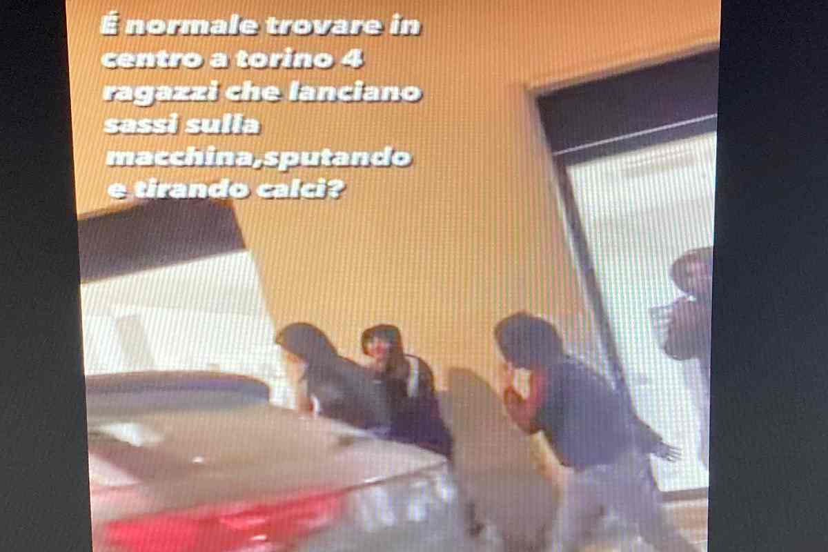 Nicolò Pirlo ha postato il video della sua aggressione. 