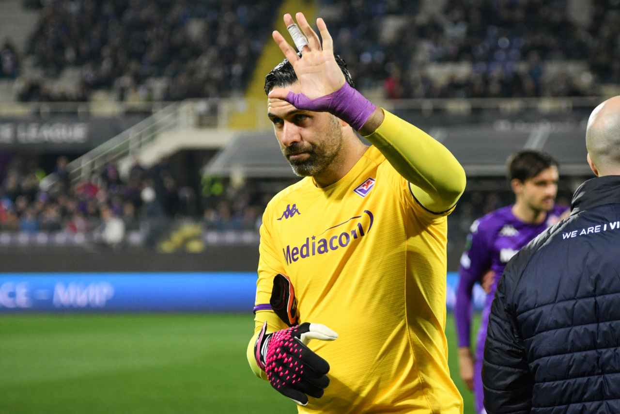 Infortunio Serie A Sirigu Fiorentina