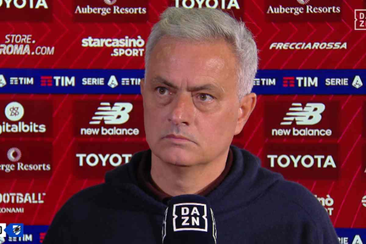 Mourinho Roma Dazn