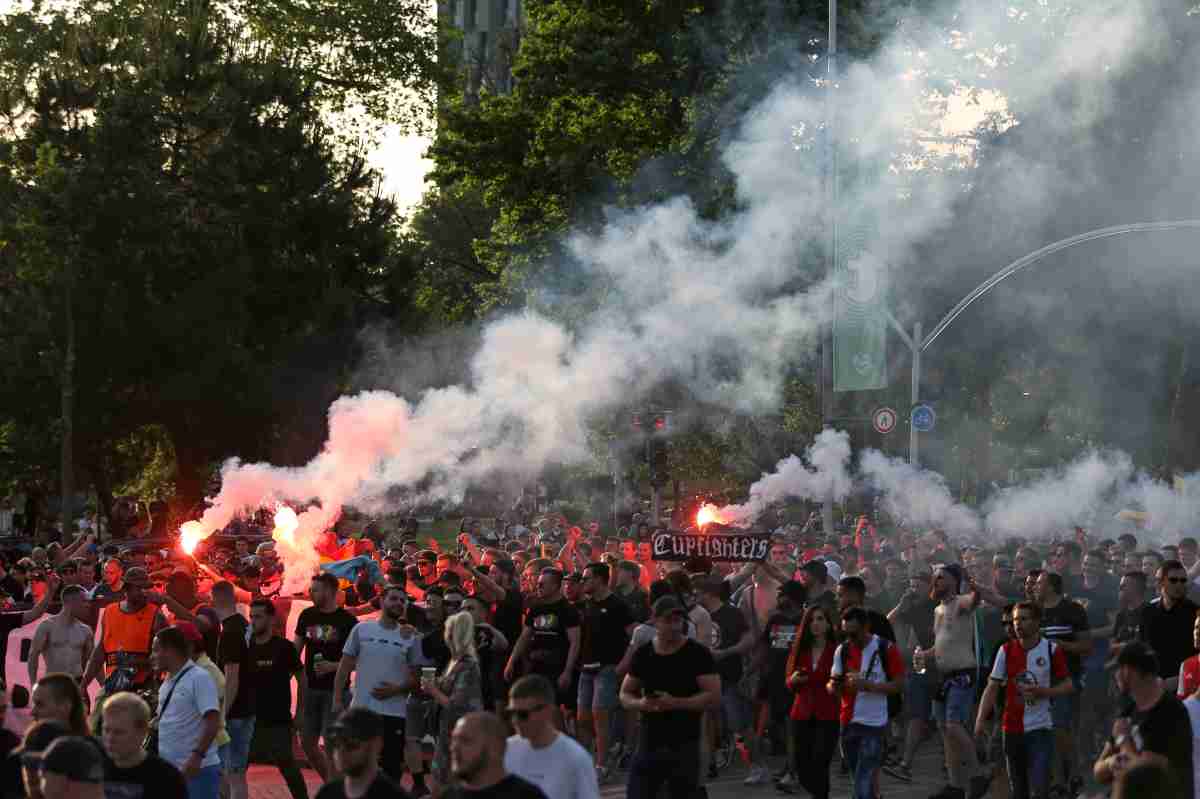 Scontri Roma Feyenoord