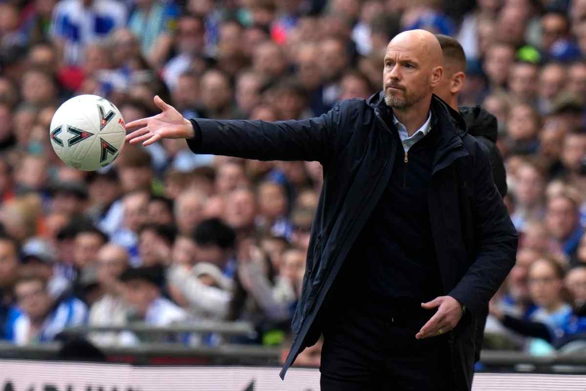 Antony ten hag infortunio manchester united