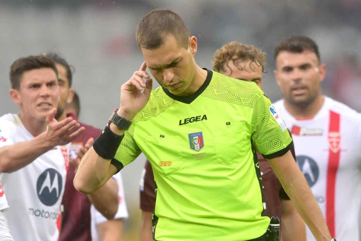 Audio VAR arbitro (LaPresse) - calcionow.it