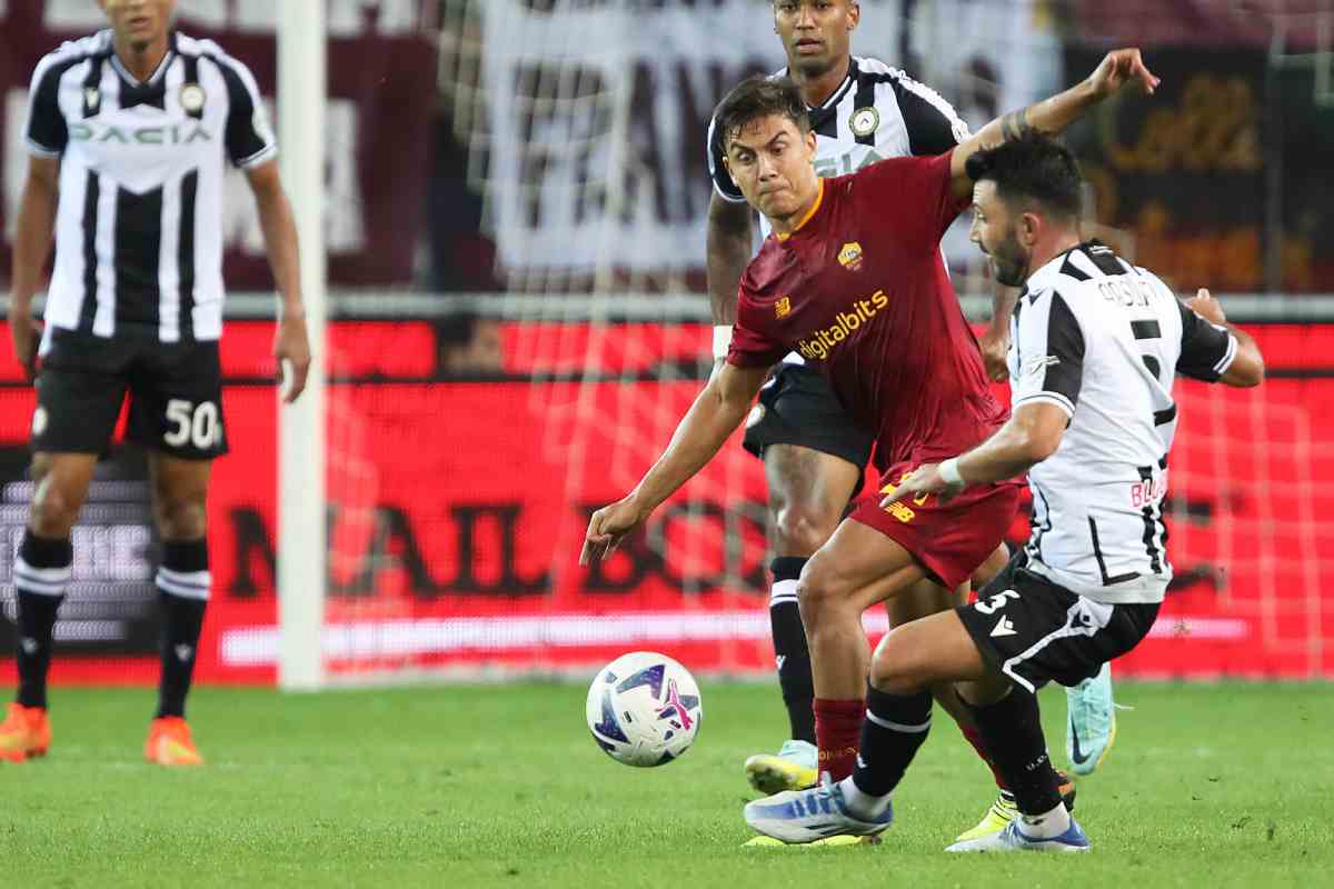 Roma Udinese formazioni ufficiali 