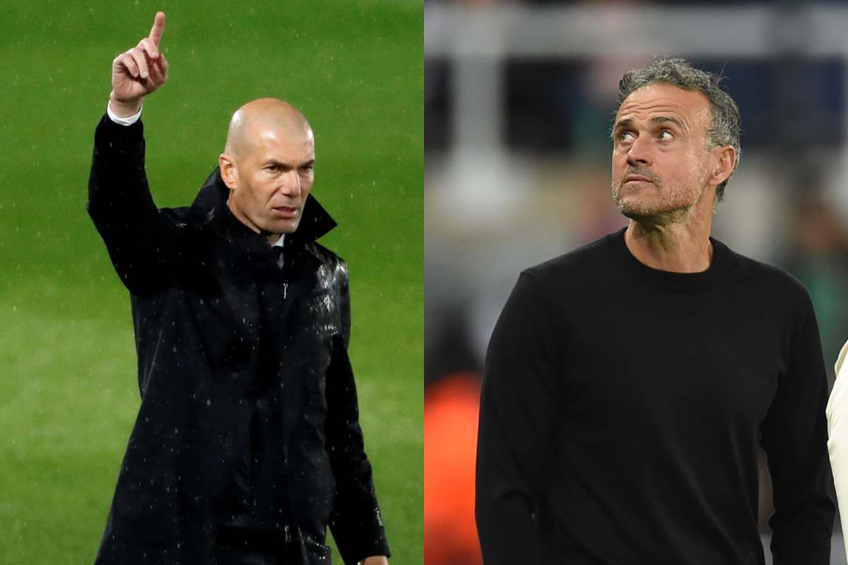 Zidane PSG Luis Enrique