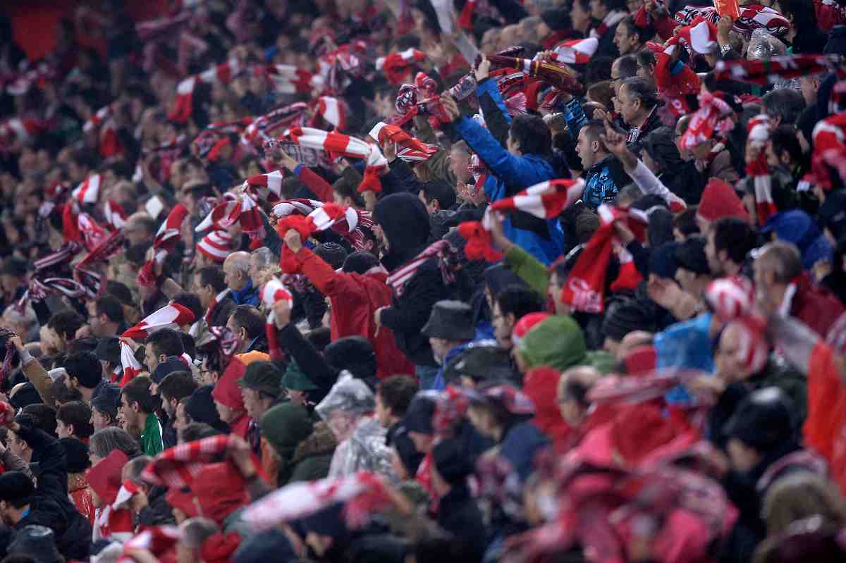 Tifosi Granada Athletic Bilbao