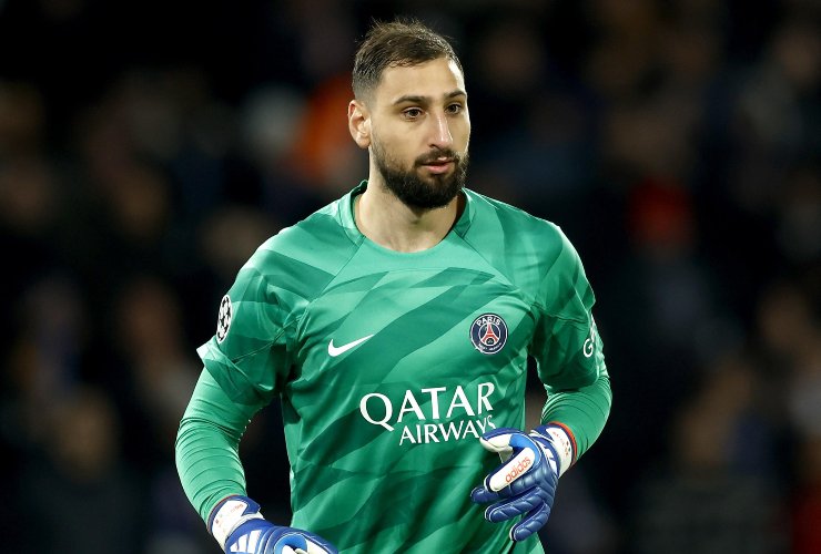 Gianluigi Donnarumma con il PSG 