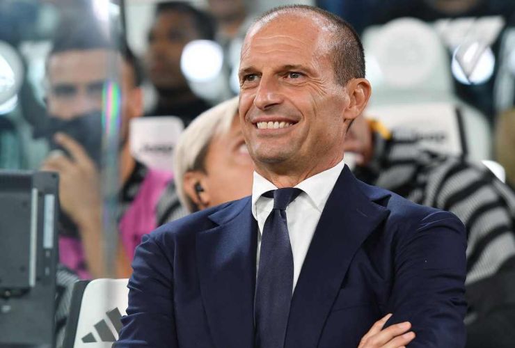 Massimiliano Allegri felice