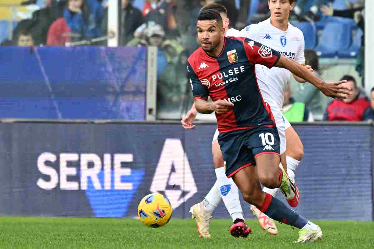 messias genoa infortunio