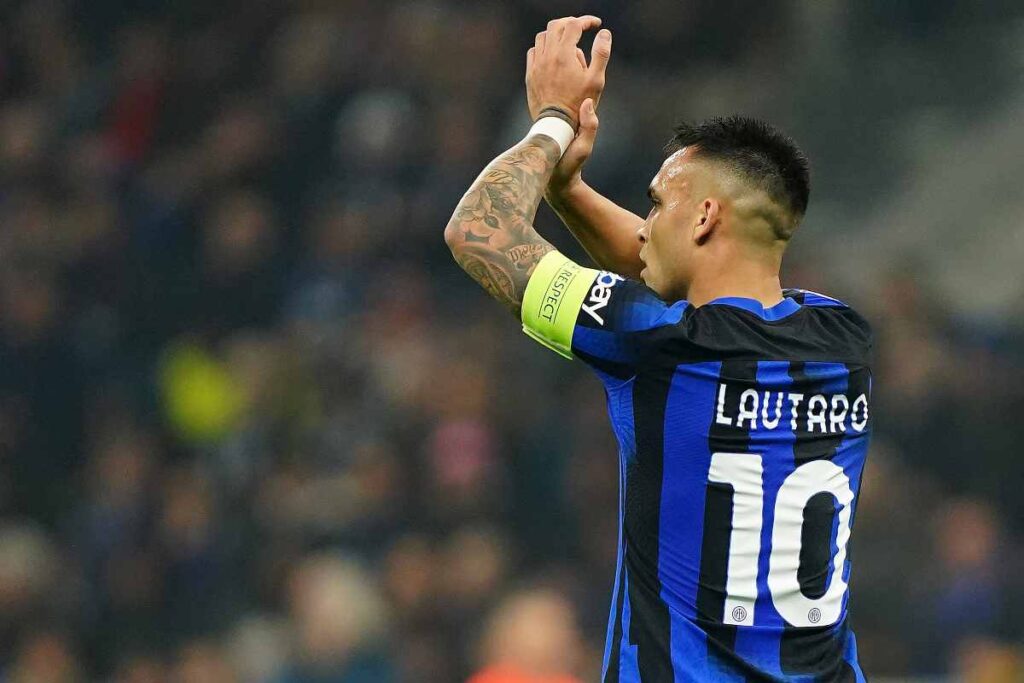 Lautaro Martinez lascia l'Inter