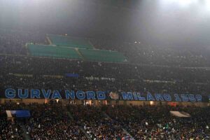 La Curva Nord nerazzurra