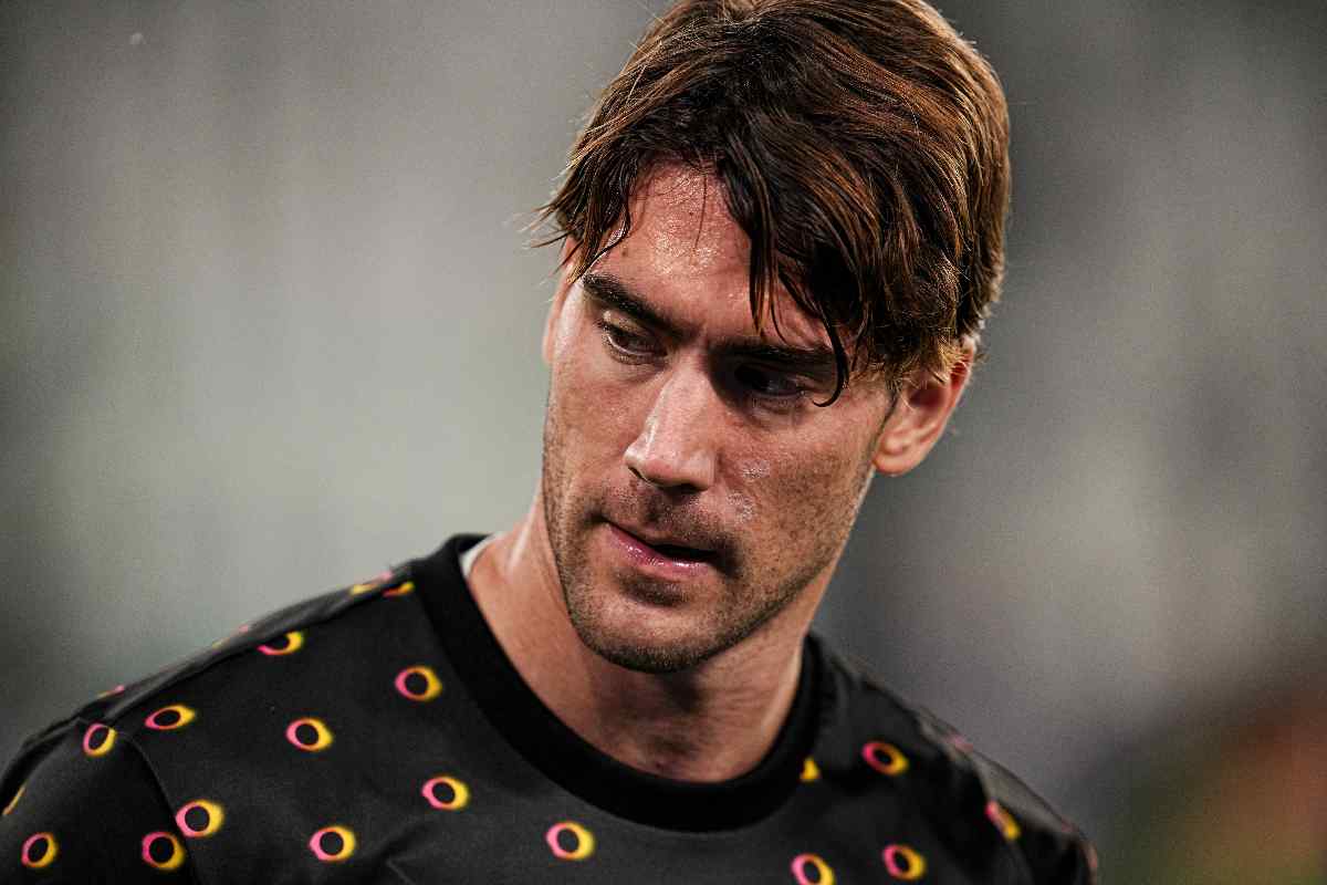 Dusan Vlahovic, attaccante della Juventus