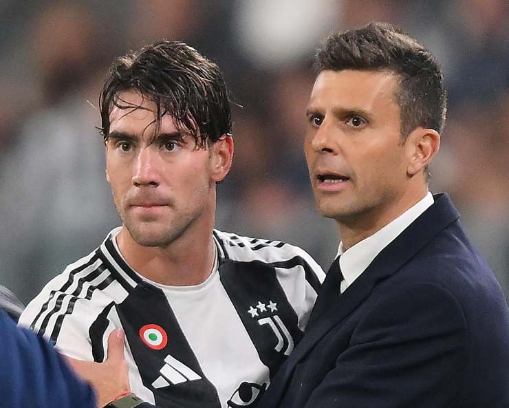 Dusan Vlahovic e Thiago Motta