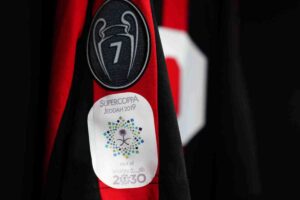 Logo Milan per la supercoppa 2019