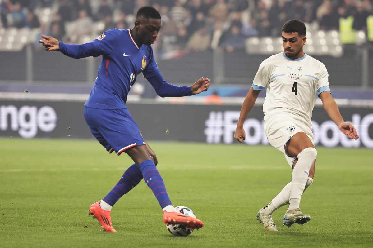 Kolo Muani con la maglia della Francia