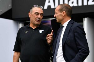 Maurizio Sarri e Massimiliano Allegri