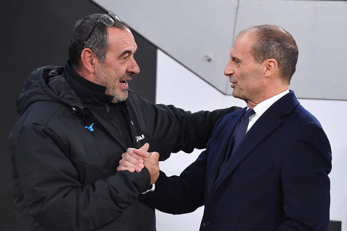 Maurizio Sarri e Max Allegri